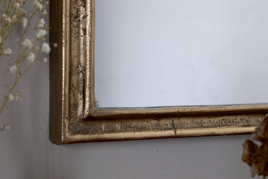 Almora Wall Mirror - Antique Brass - Extra Small