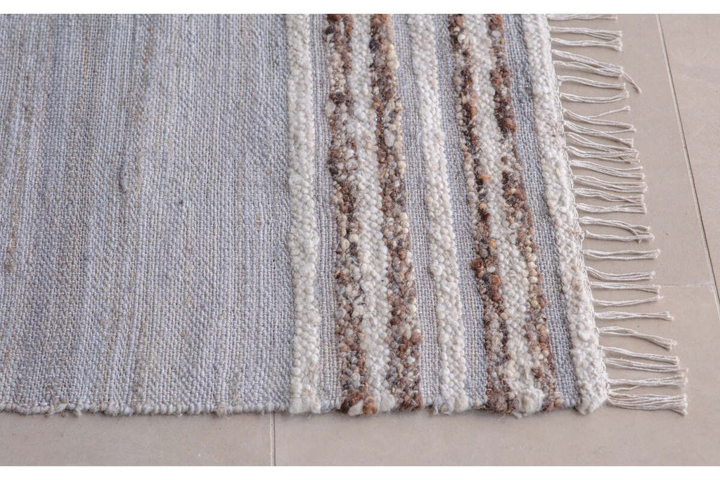 Aadita Jute & Wool Rug - Grey
