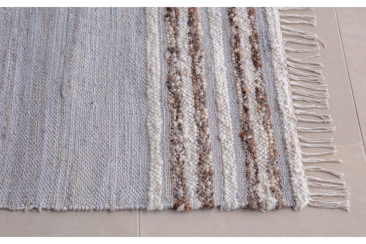 Aadita Jute & Wool Rug - Grey