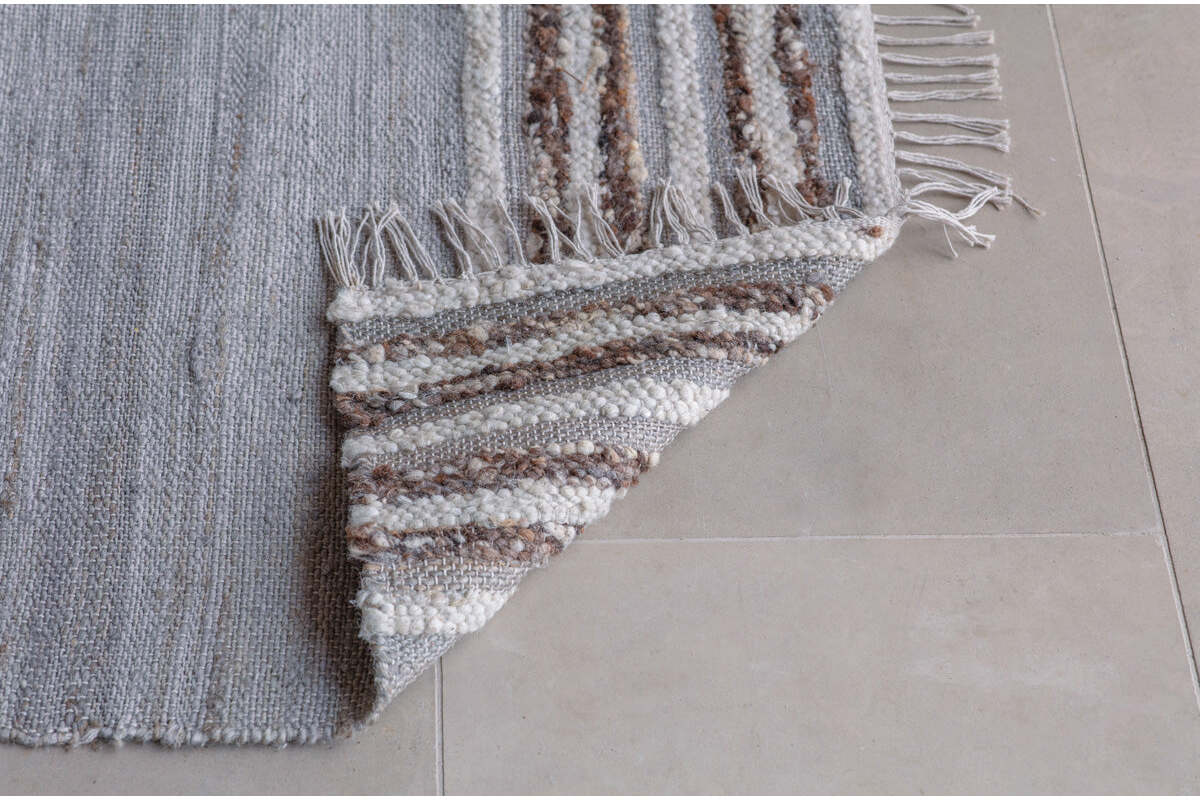Aadita Jute & Wool Rug - Grey