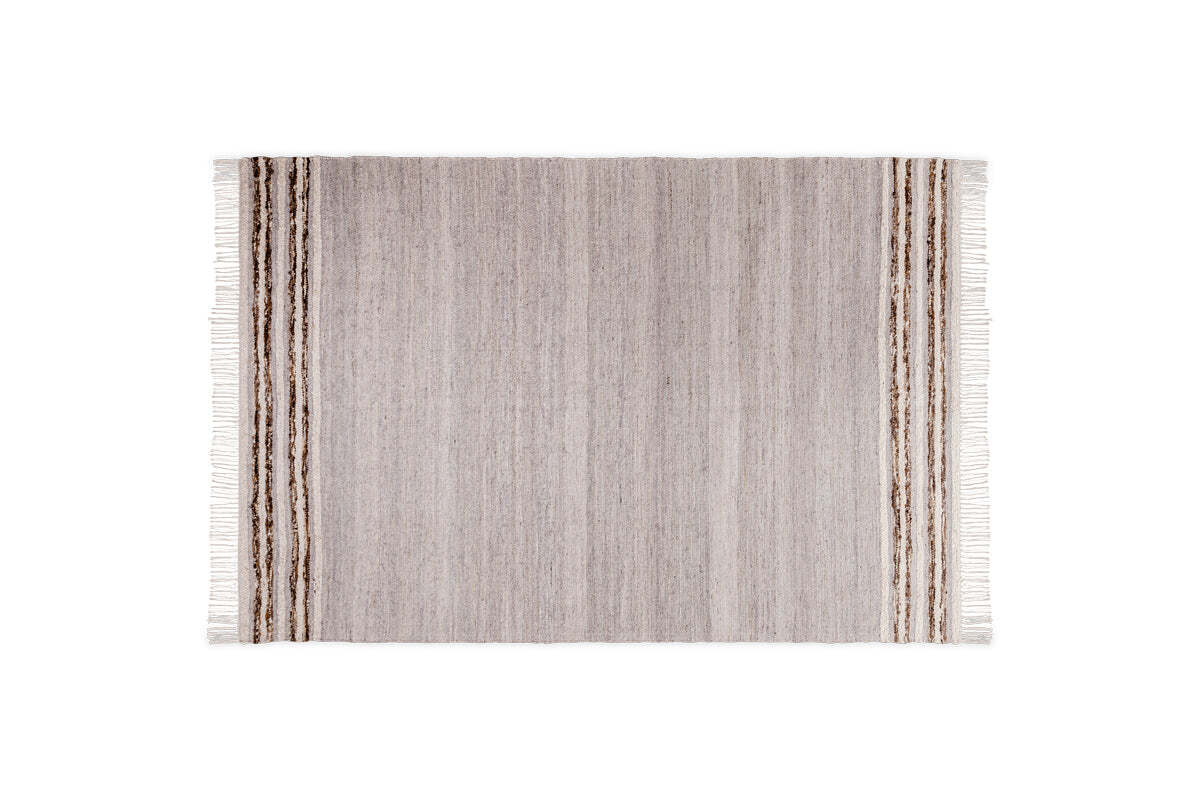 Aadita Jute & Wool Rug - Grey