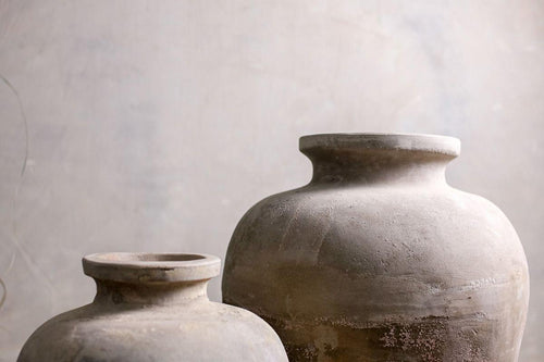 Affiti Clay Tapered Pot - Small