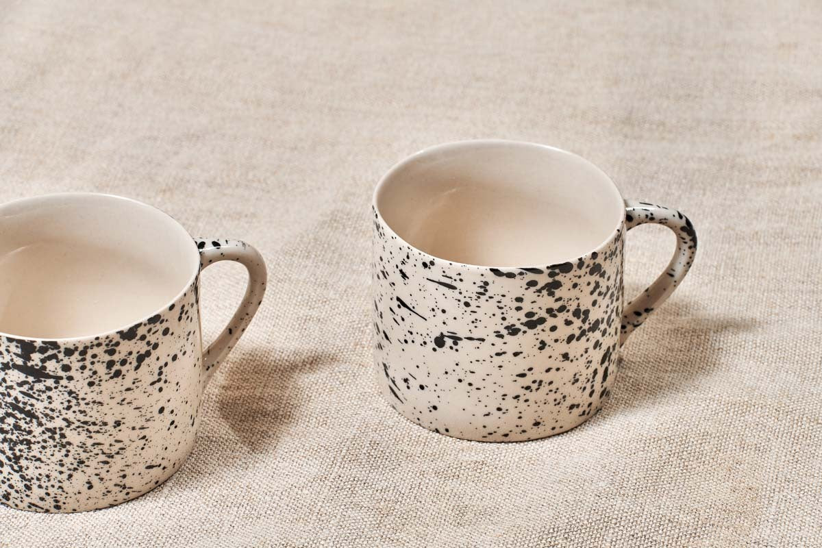 Ama Short Splatter Mug (Set of 2)