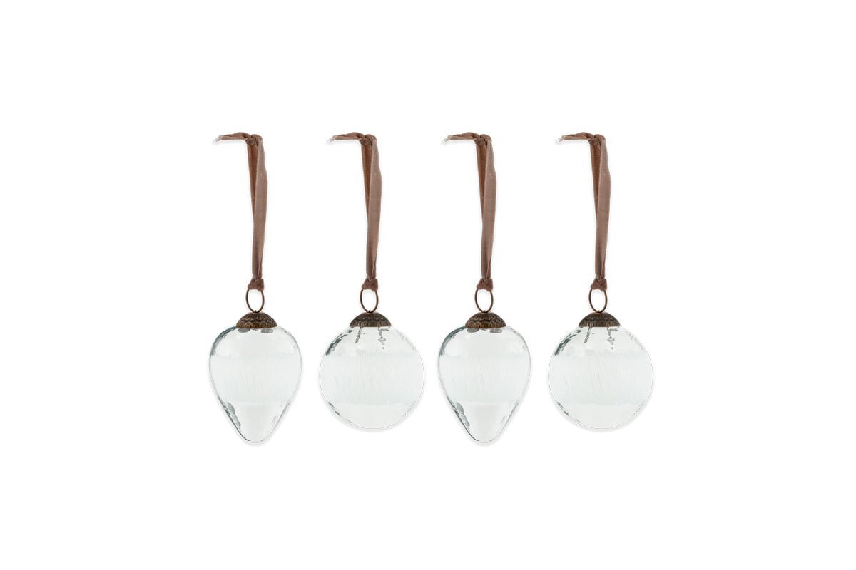 Anara Etched Bauble - (Set of 4)