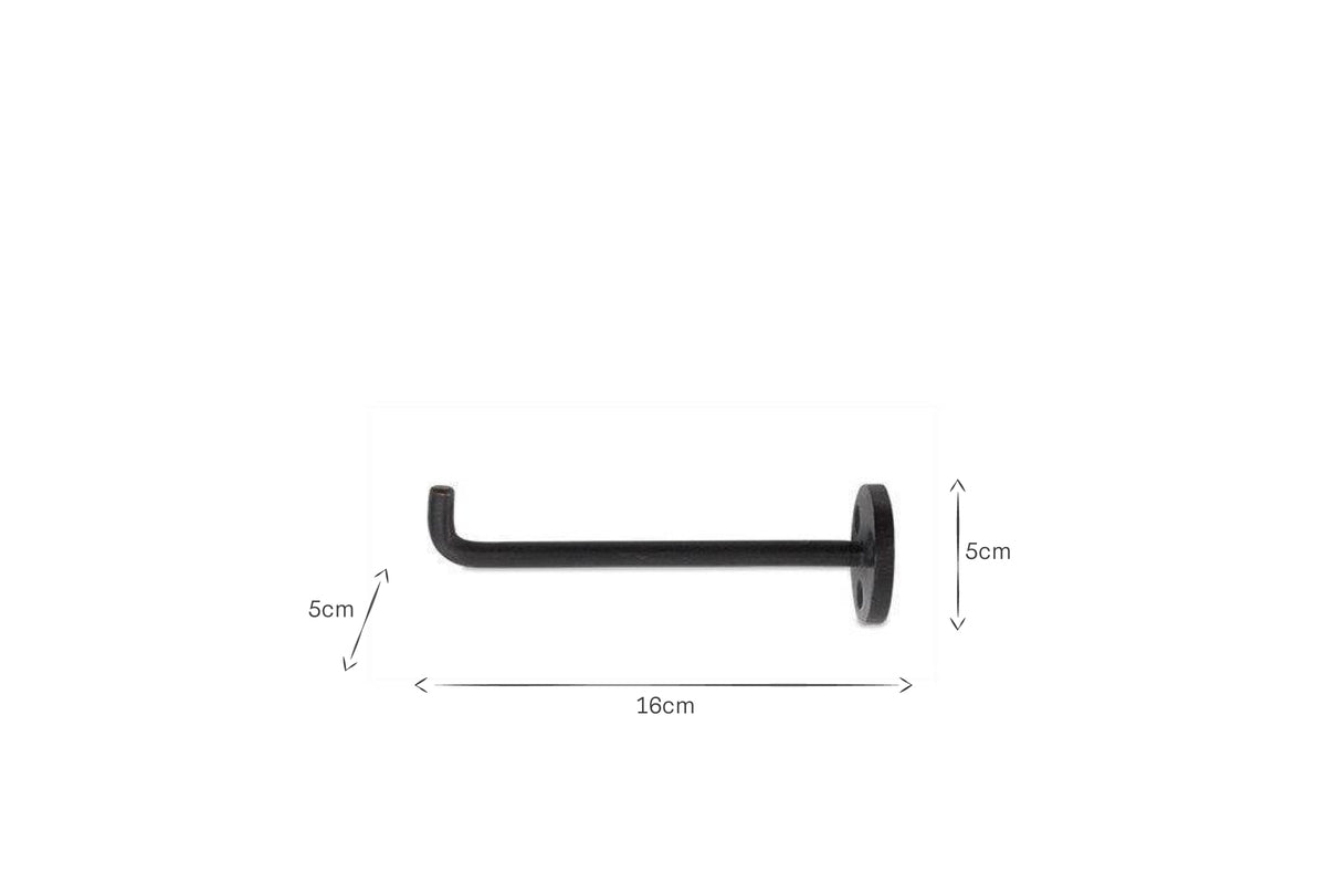 Aniko Iron Hook - (Set of 2)