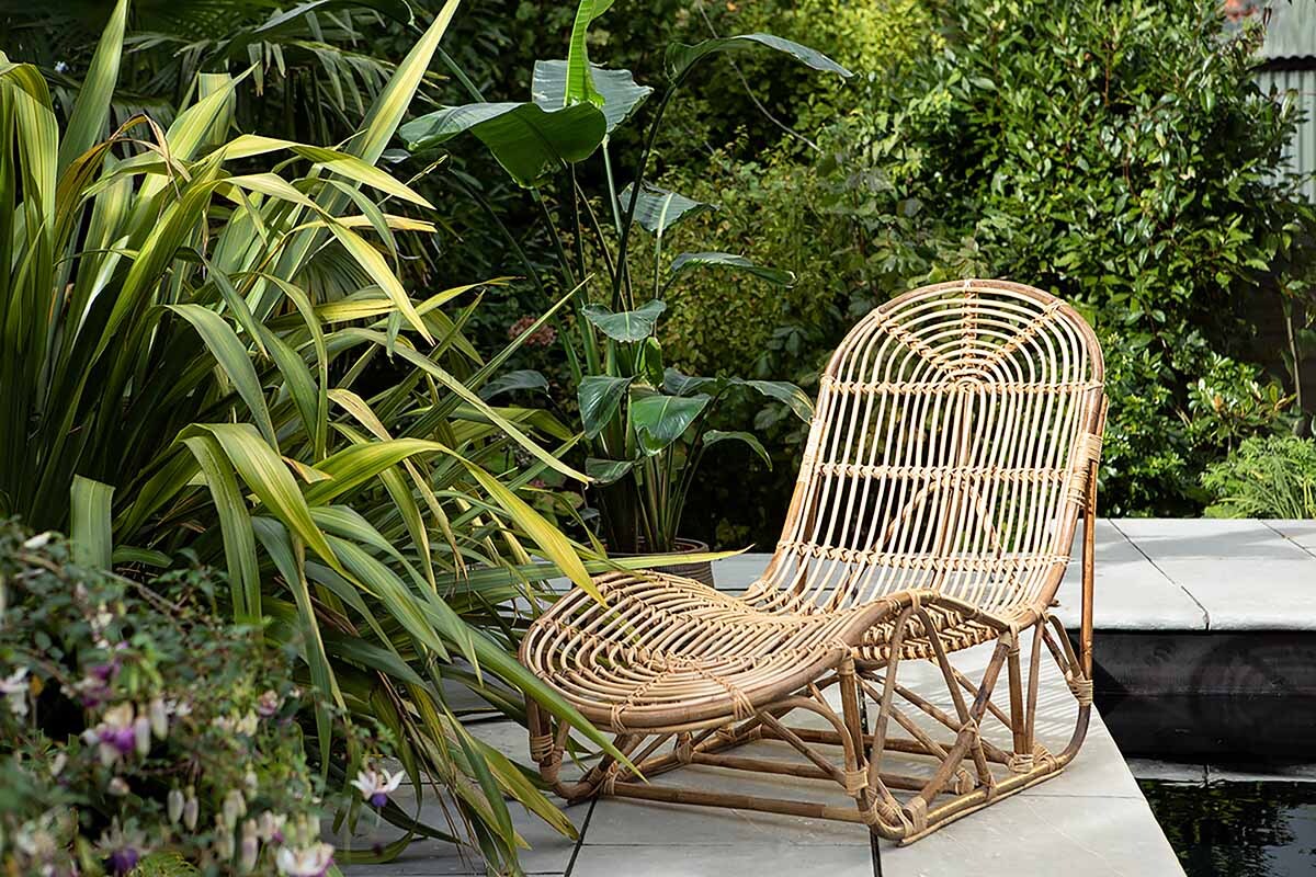 Arlia Rattan Lounger