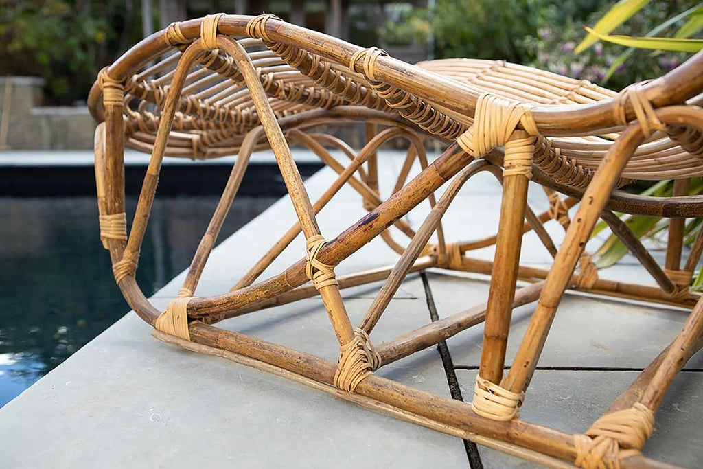 Arlia Rattan Lounger