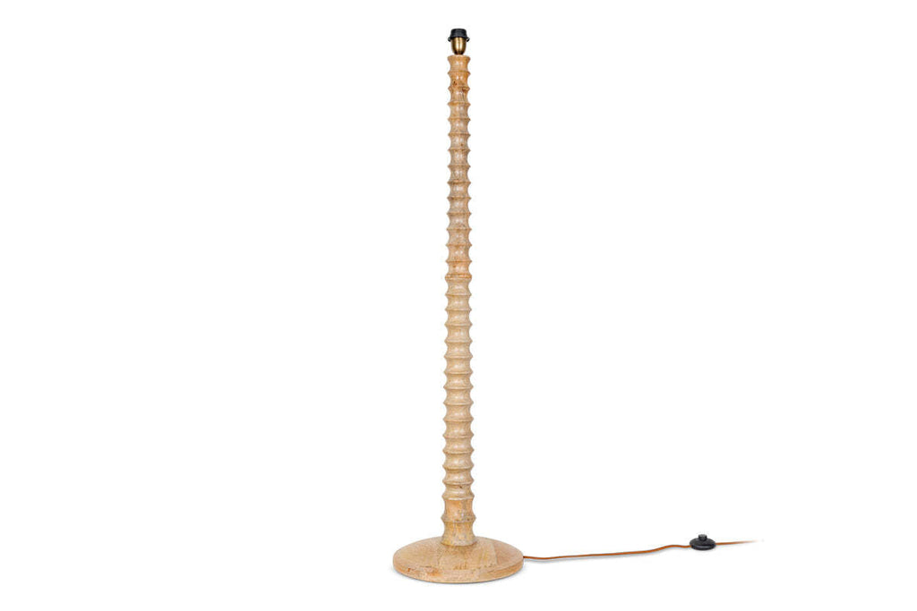 Avisa Mango Wood Floor Lamp Base