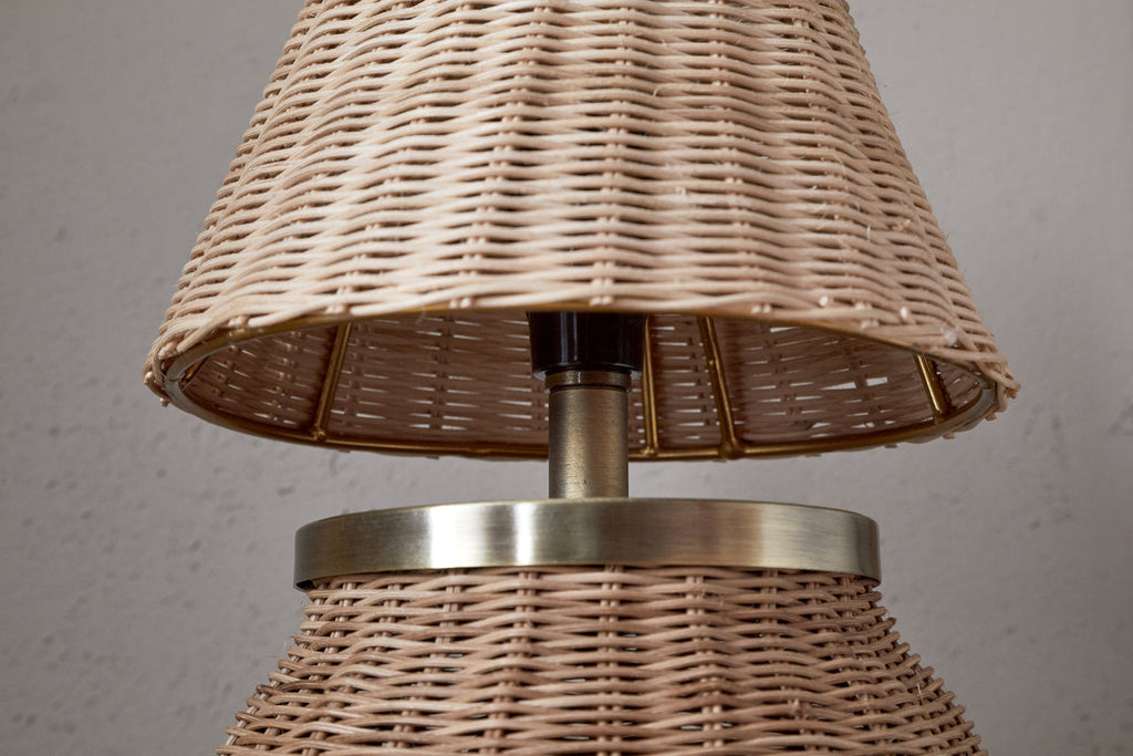 Cija Rattan Table Lamp - Natural