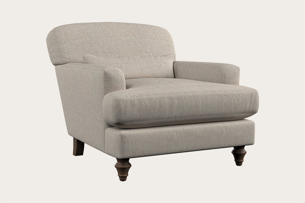 Deni Armchair - Brera Linen Natural