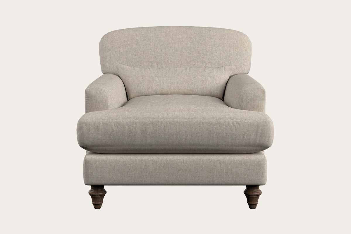 Deni Armchair - Brera Linen Natural