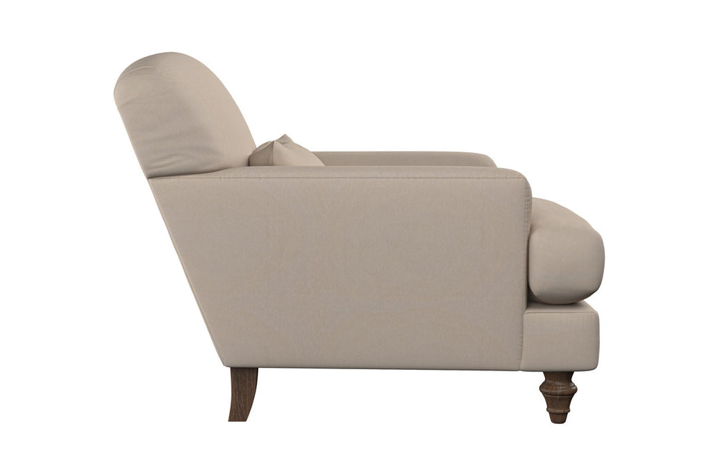 Deni Large Corner Sofa - Brera Linen Espresso