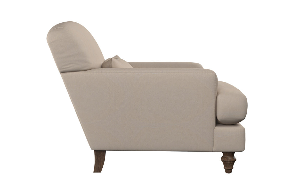 Deni Large Corner Sofa - Brera Linen Espresso