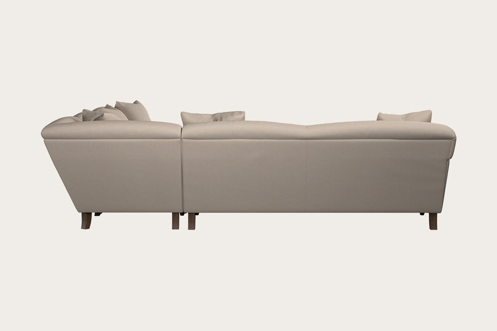 Deni Large Corner Sofa - Brera Linen Granite