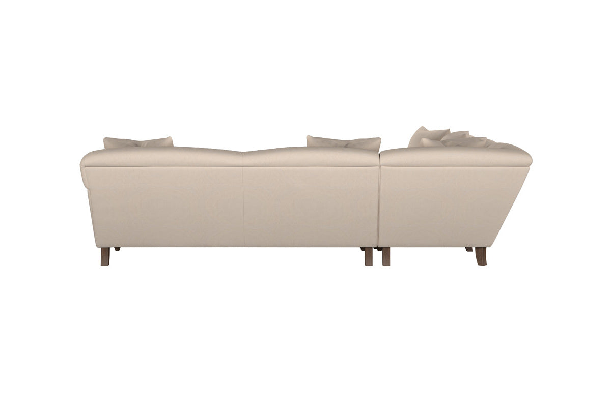 Deni Large Corner Sofa - Brera Linen Granite