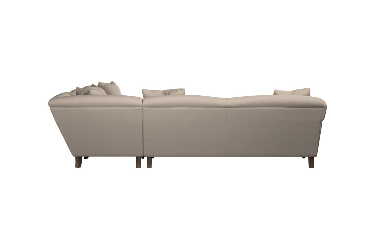 Deni Large Corner Sofa - Brera Linen Granite