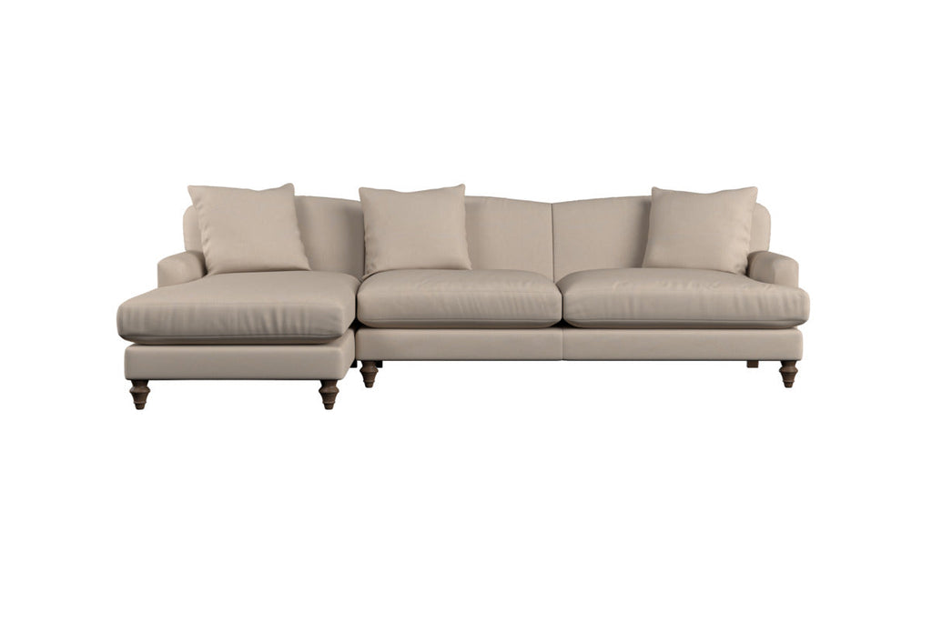 Deni Large Corner Sofa - Brera Linen Jade