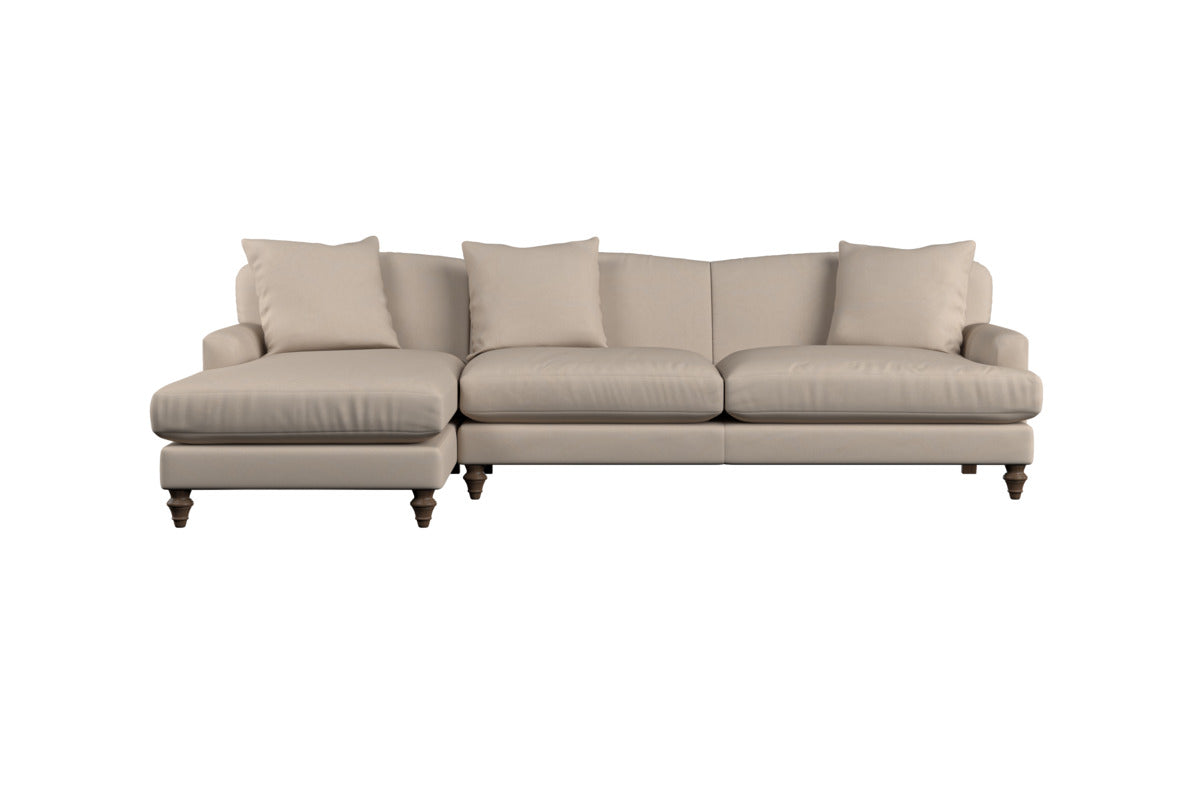 Deni Large Corner Sofa - Brera Linen Jade