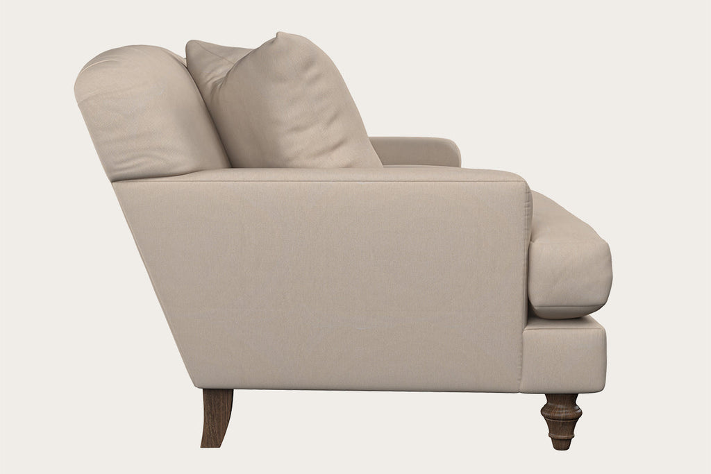 Deni Large Corner Sofa - Brera Linen Smoke
