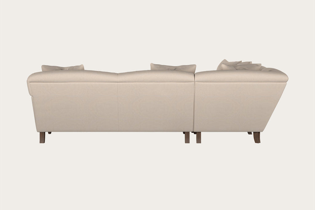 Deni Large Footstool - Brera Linen Charcoal