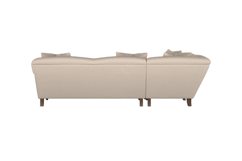 Deni Large Footstool - Brera Linen Granite