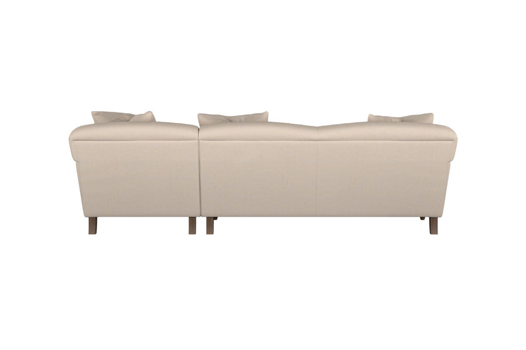 Deni Large Footstool - Brera Linen Indigo