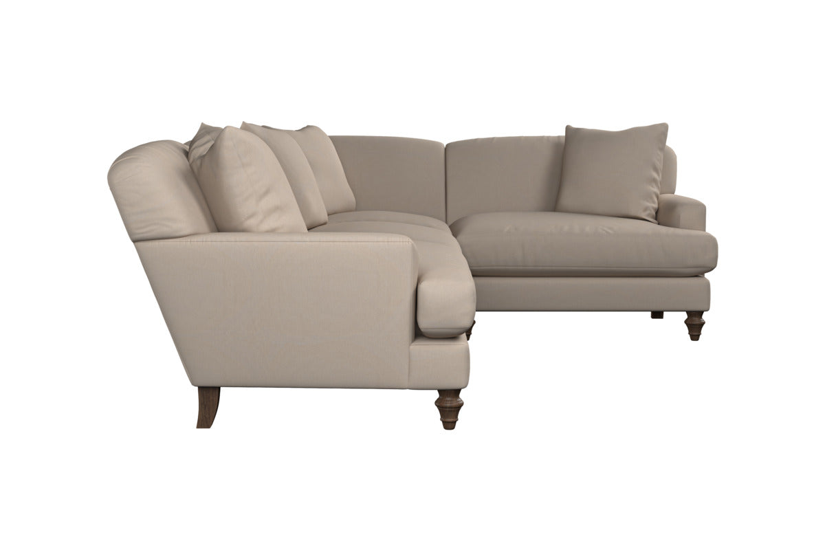 Deni Large Footstool - Brera Linen Jade