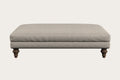 Deni Large Footstool - Brera Linen Natural