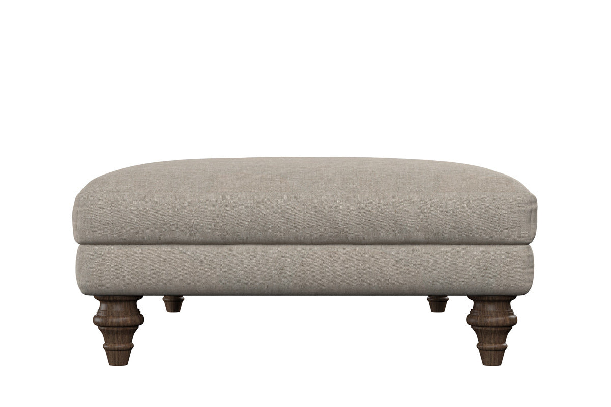Deni Large Left Hand Corner Sofa - Recycled Cotton Lavender