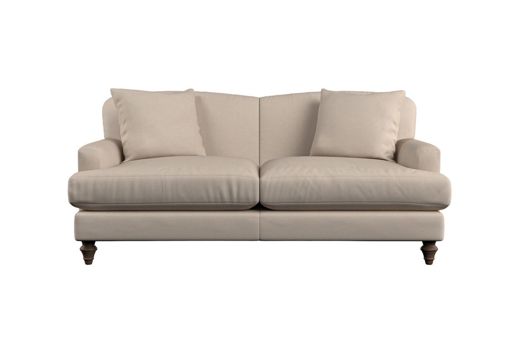 Deni Large Footstool - Brera Linen Smoke