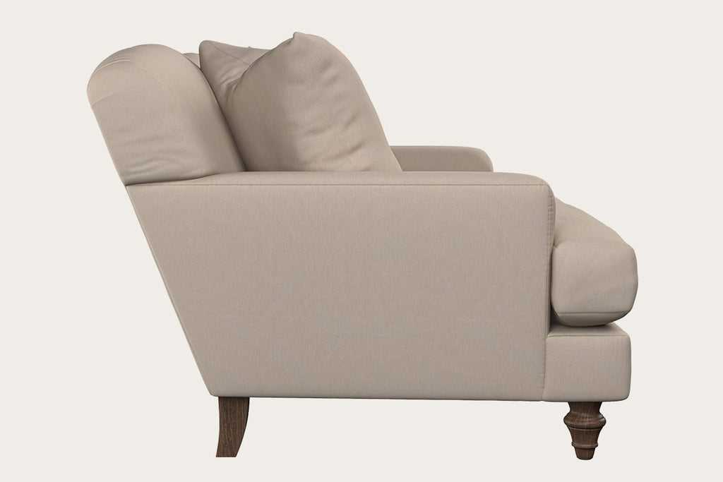 Deni Small Sofa - Recycled Cotton Natural