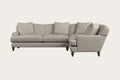 Deni Large Left Hand Corner Sofa - Brera Linen Natural