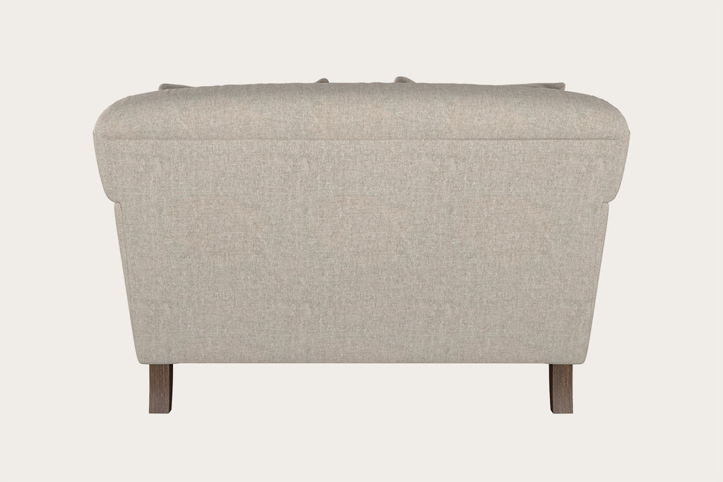 Deni Love Seat - Brera Linen Natural
