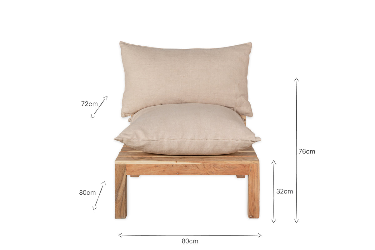 Anbarasi Acacia Modular Extension - Natural