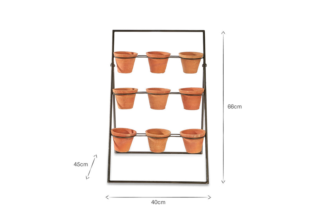 Jara Terracotta Planter Stand