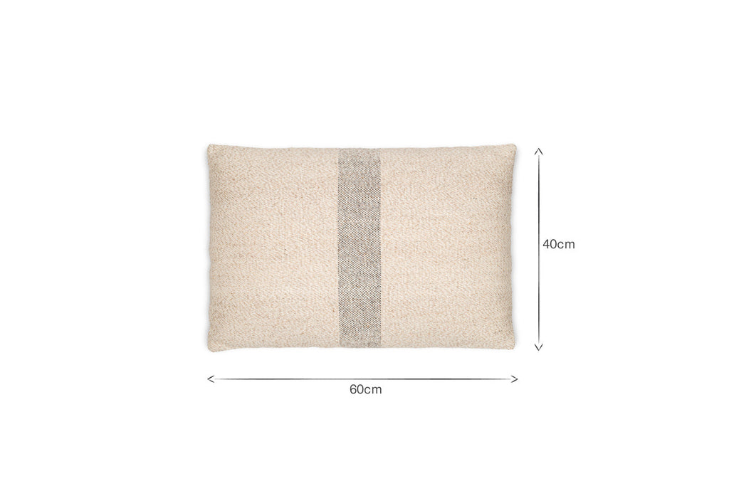 Kallu Wool & Cotton Cushion Cover - Natural