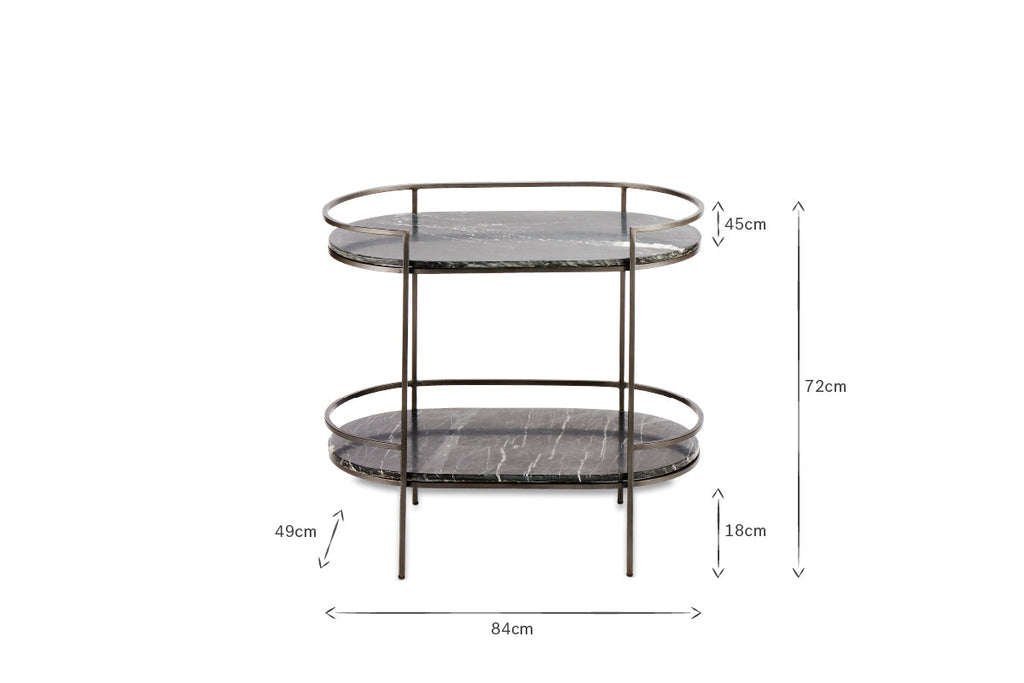 Karoko Marble Drinks Table