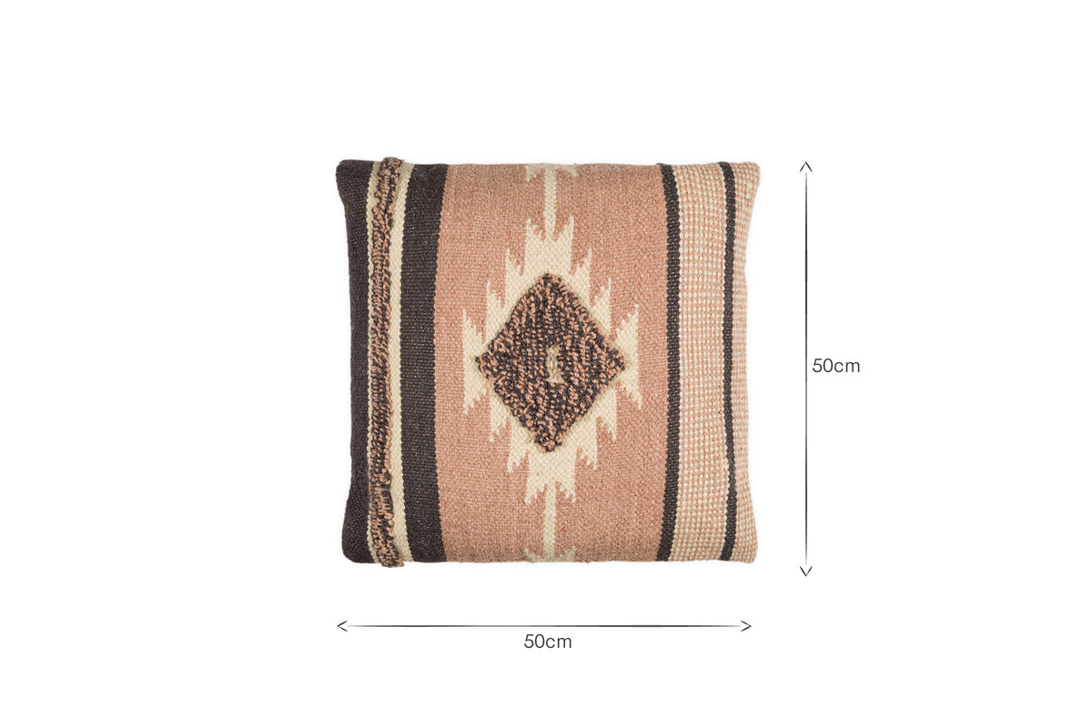Tussi Mara Cushion Cover - Dusty Pink