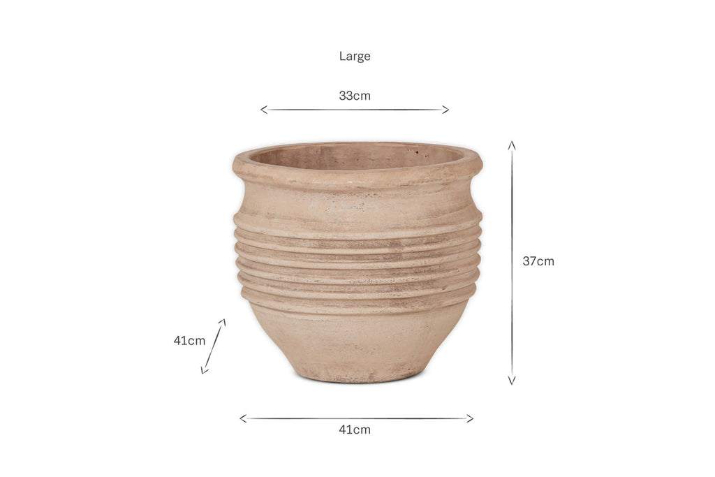 Ullu Terracotta Planter - Terracotta