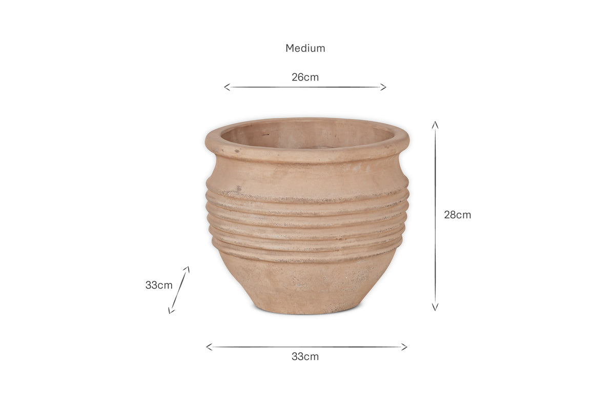Ullu Terracotta Planter - Terracotta
