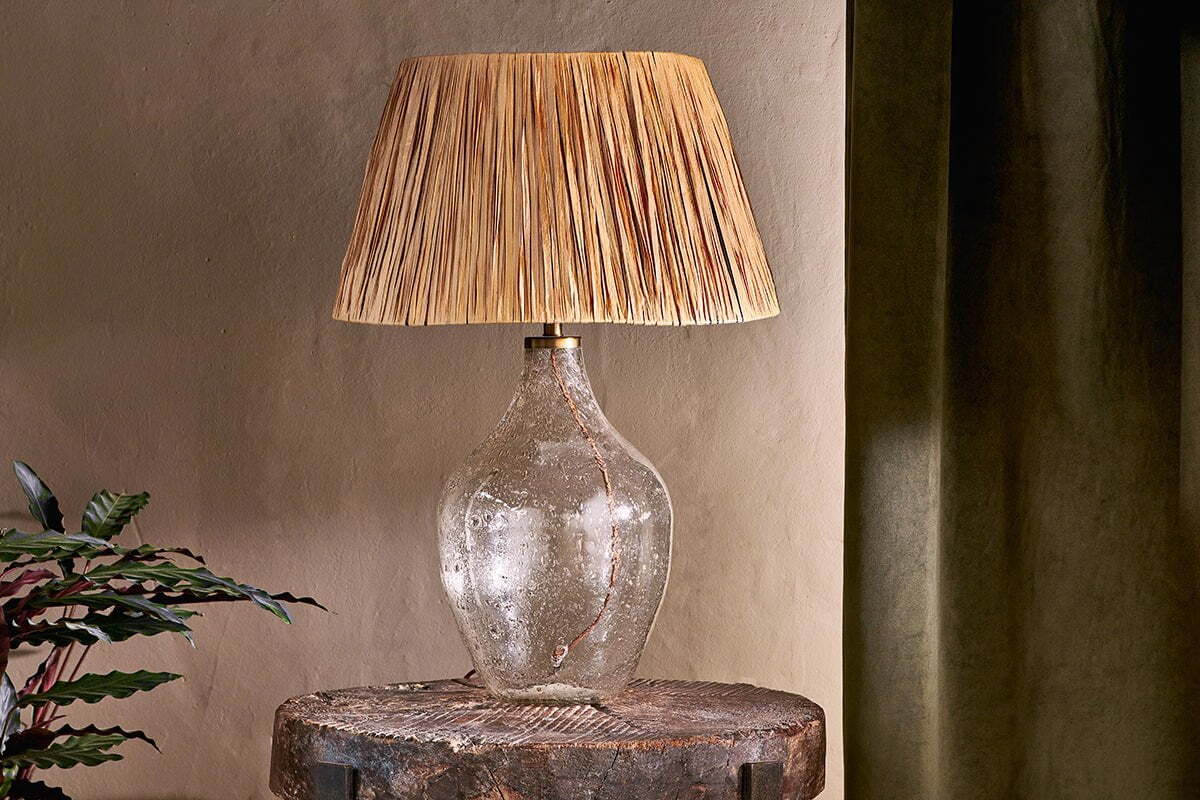 Damini Recycled Glass Table Lamp Base