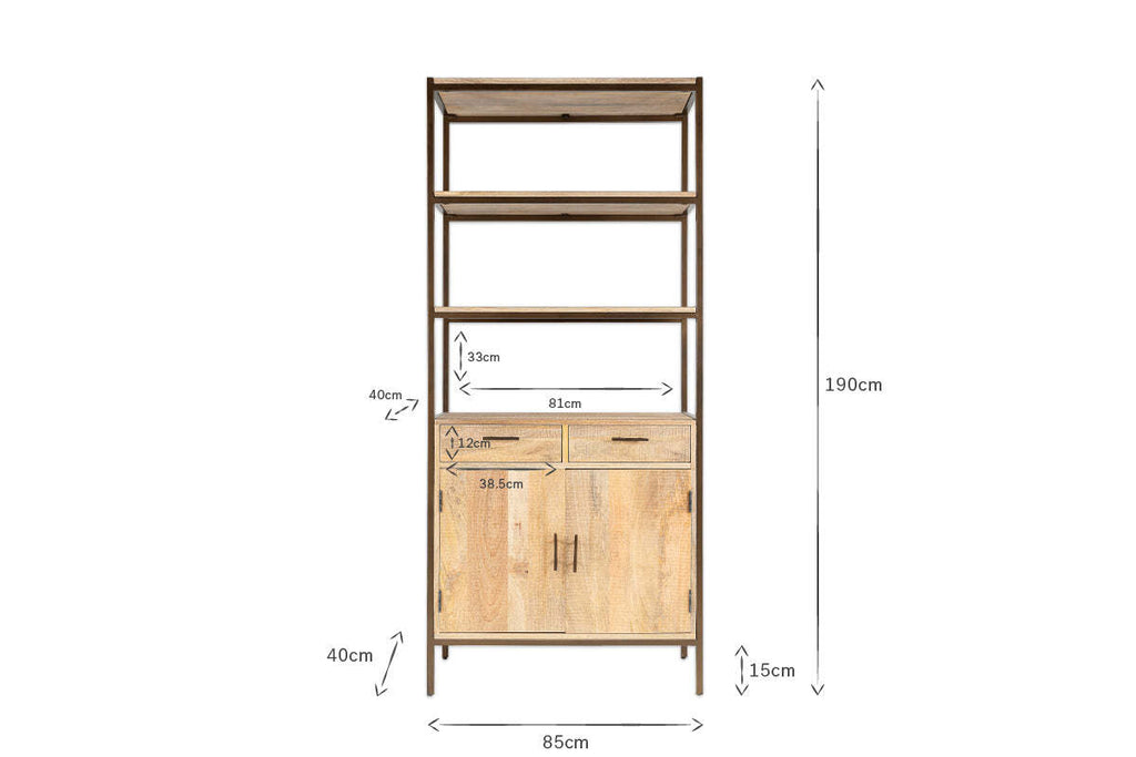 Dasai Mango Wood Storage Unit