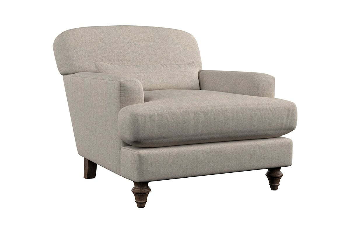 Deni Armchair - Brera Linen Dusk