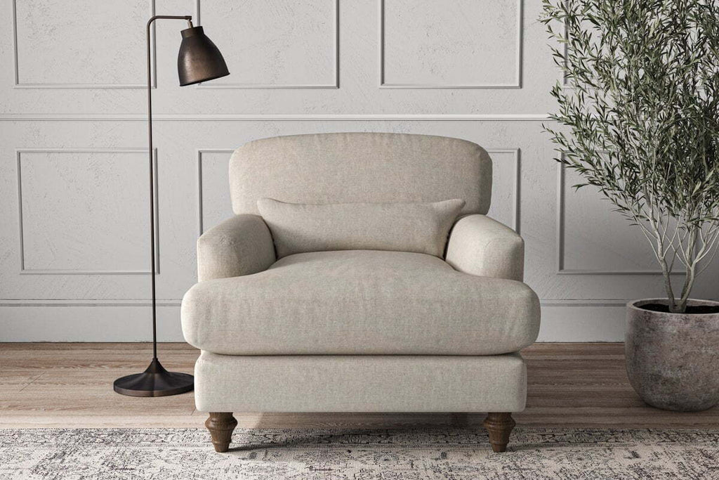 Deni Armchair - Brera Linen Natural
