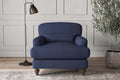 Deni Armchair - Recycled Cotton Navy