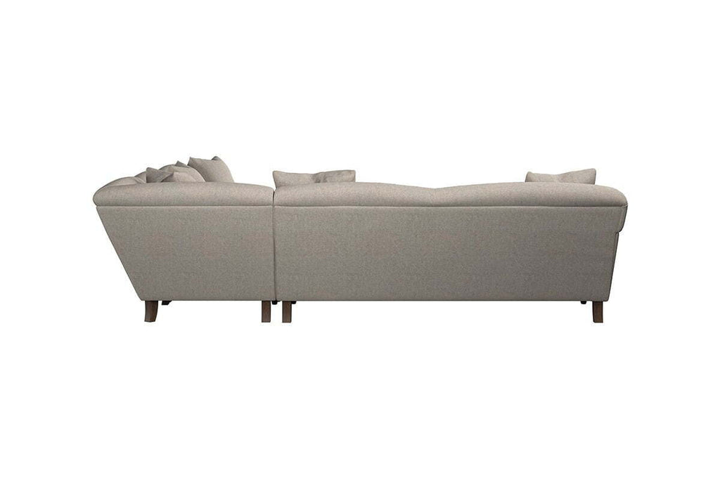 Deni Grand Corner Sofa - Brera Linen Espresso