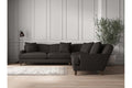 Deni Grand Corner Sofa - Brera Linen Espresso