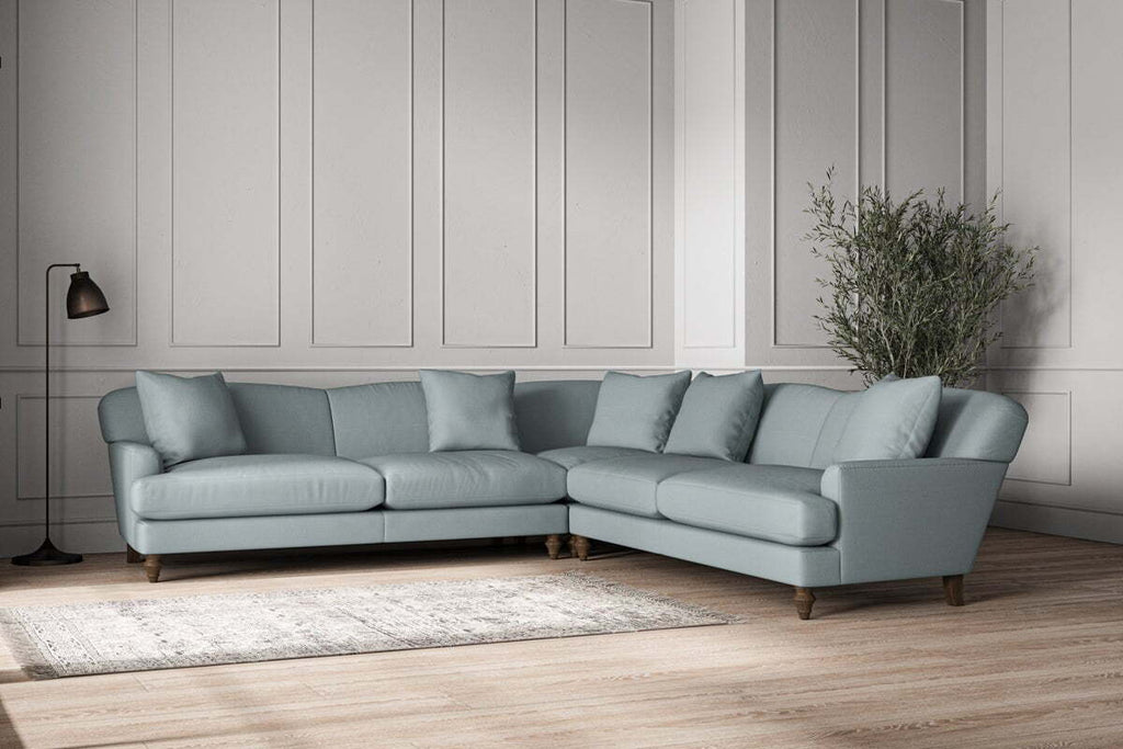 Deni Grand Corner Sofa - Recycled Cotton Horizon