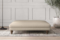 Deni Grand Footstool - Recycled Cotton Stone