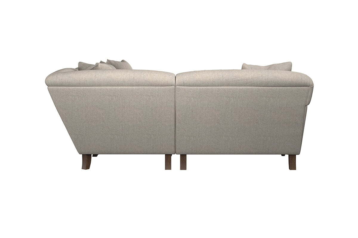 Deni Grand Left Hand Corner Sofa - Brera Linen Indigo